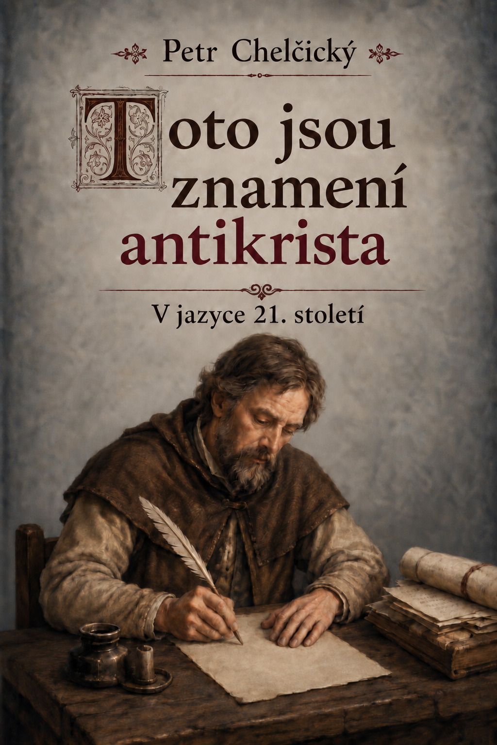 Obálka traktátu Toto jsou znamení antikrista